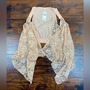 Buckle Daytrip Blush Sequin Vest Size Large